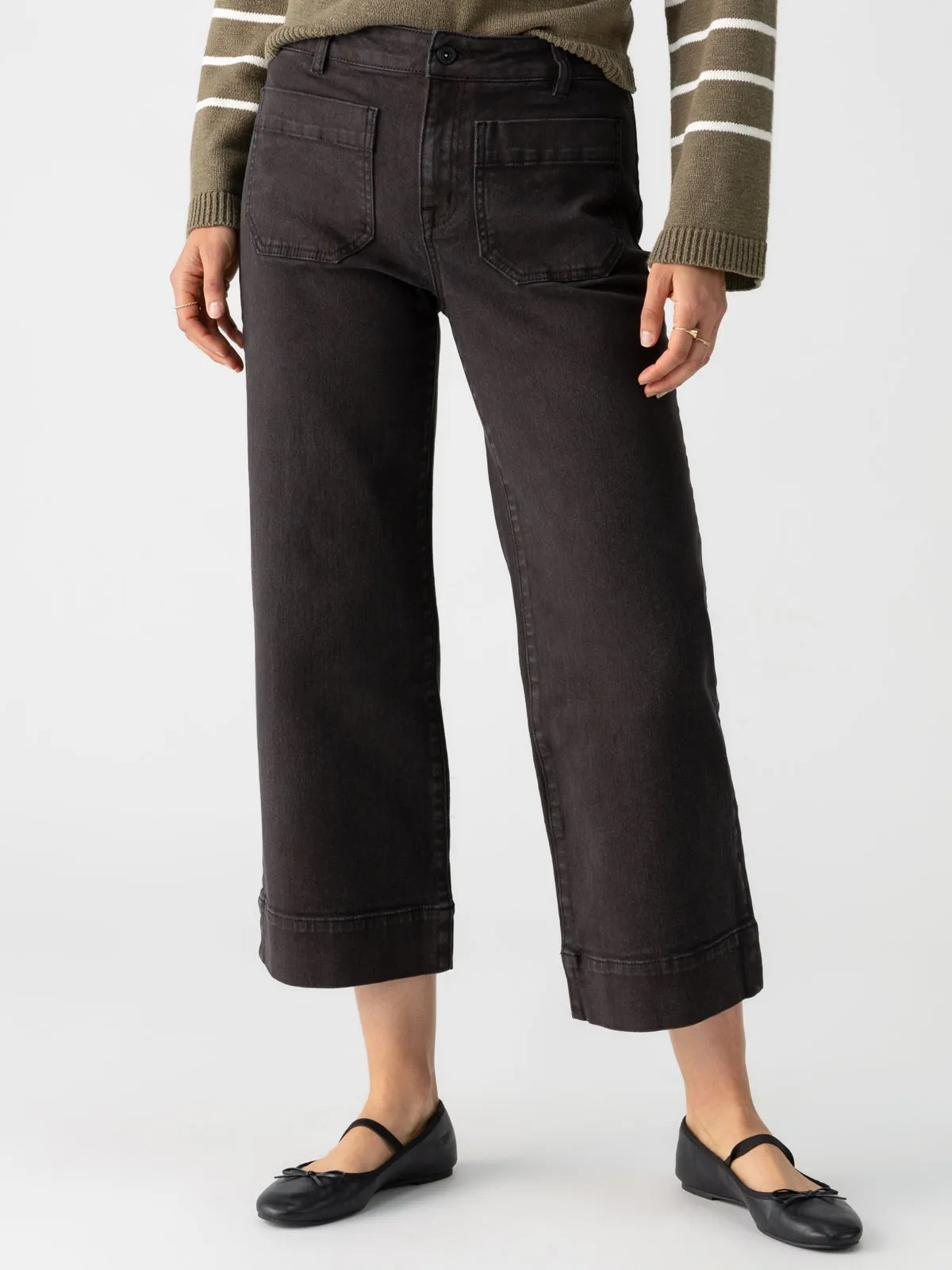 The Marine Standard Rise Denim Pant Obsidian