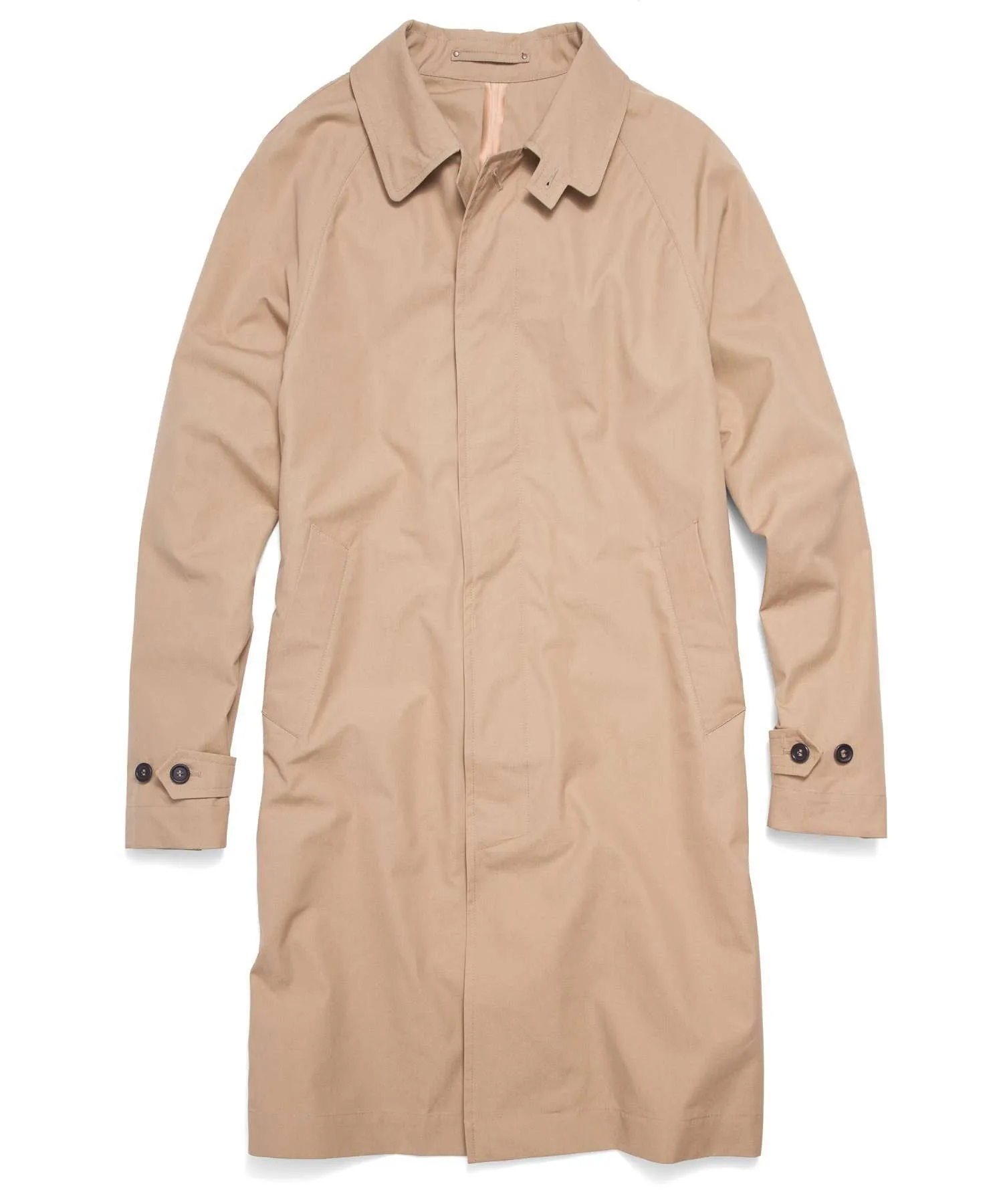 Todd Snyder   Private White V.C Khaki Trench Coat