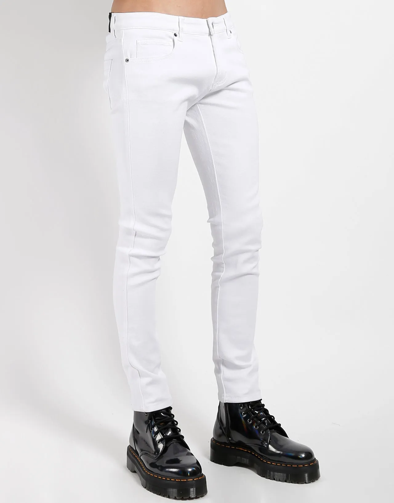 TRASH & VAUDEVILLE WHITE SKINNY JEAN