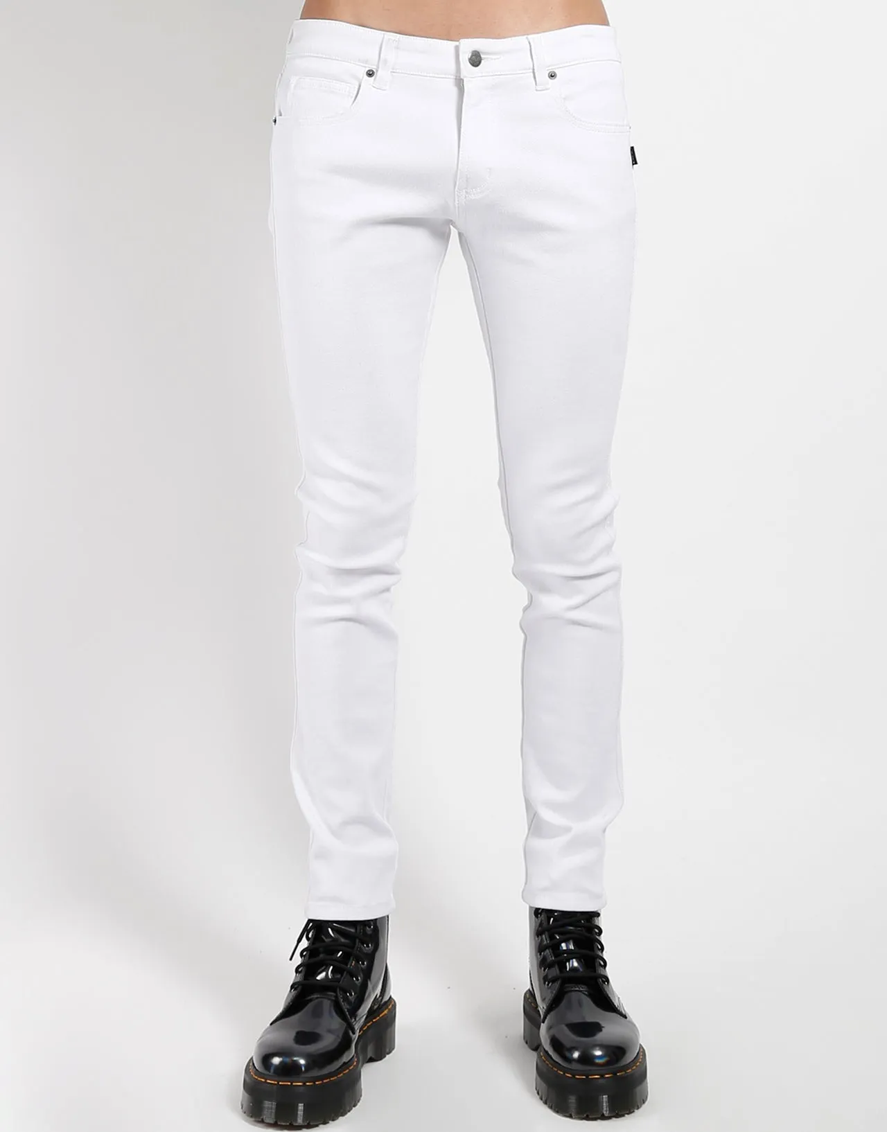 TRASH & VAUDEVILLE WHITE SKINNY JEAN