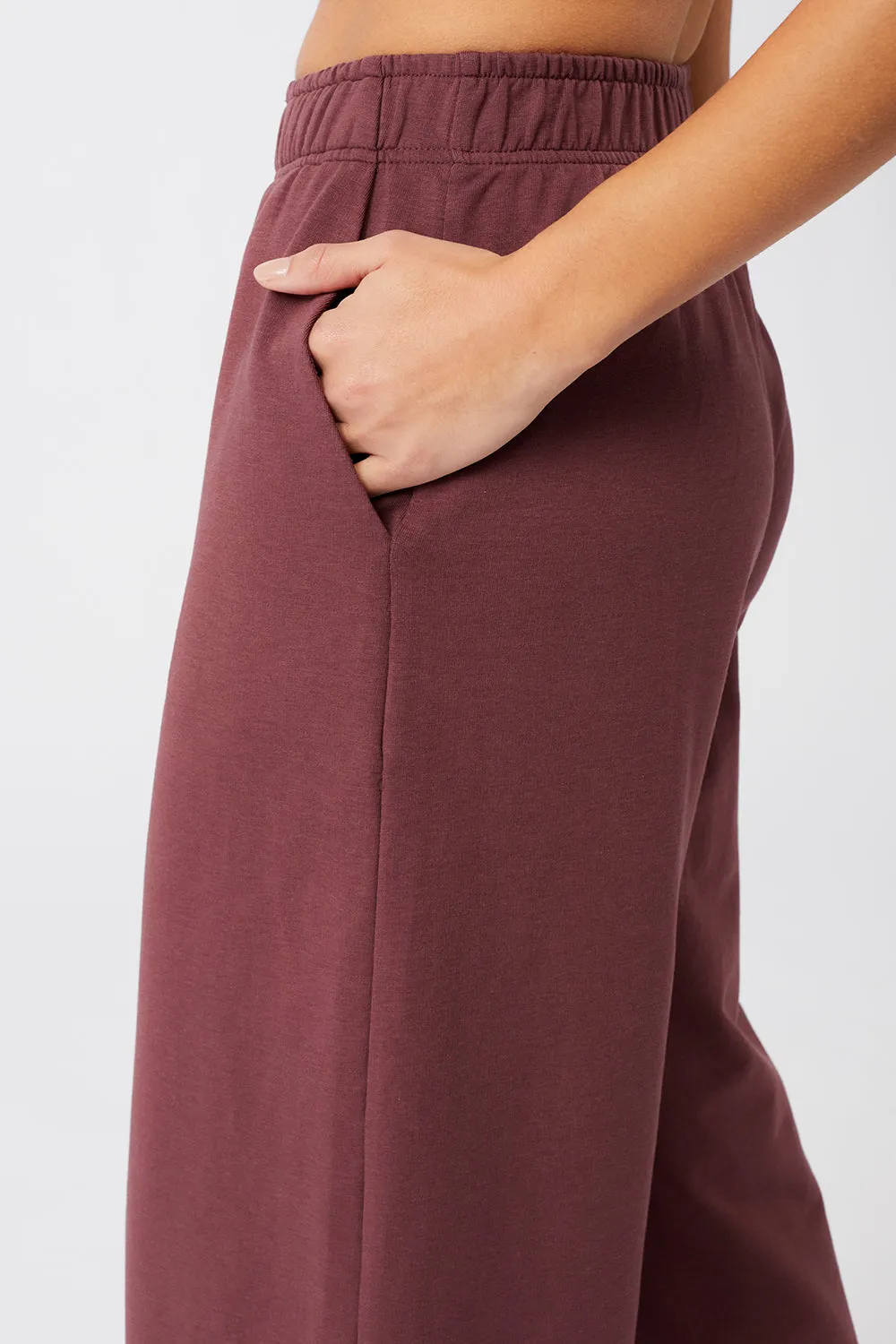 Wide Leg Cropped (Ruby)