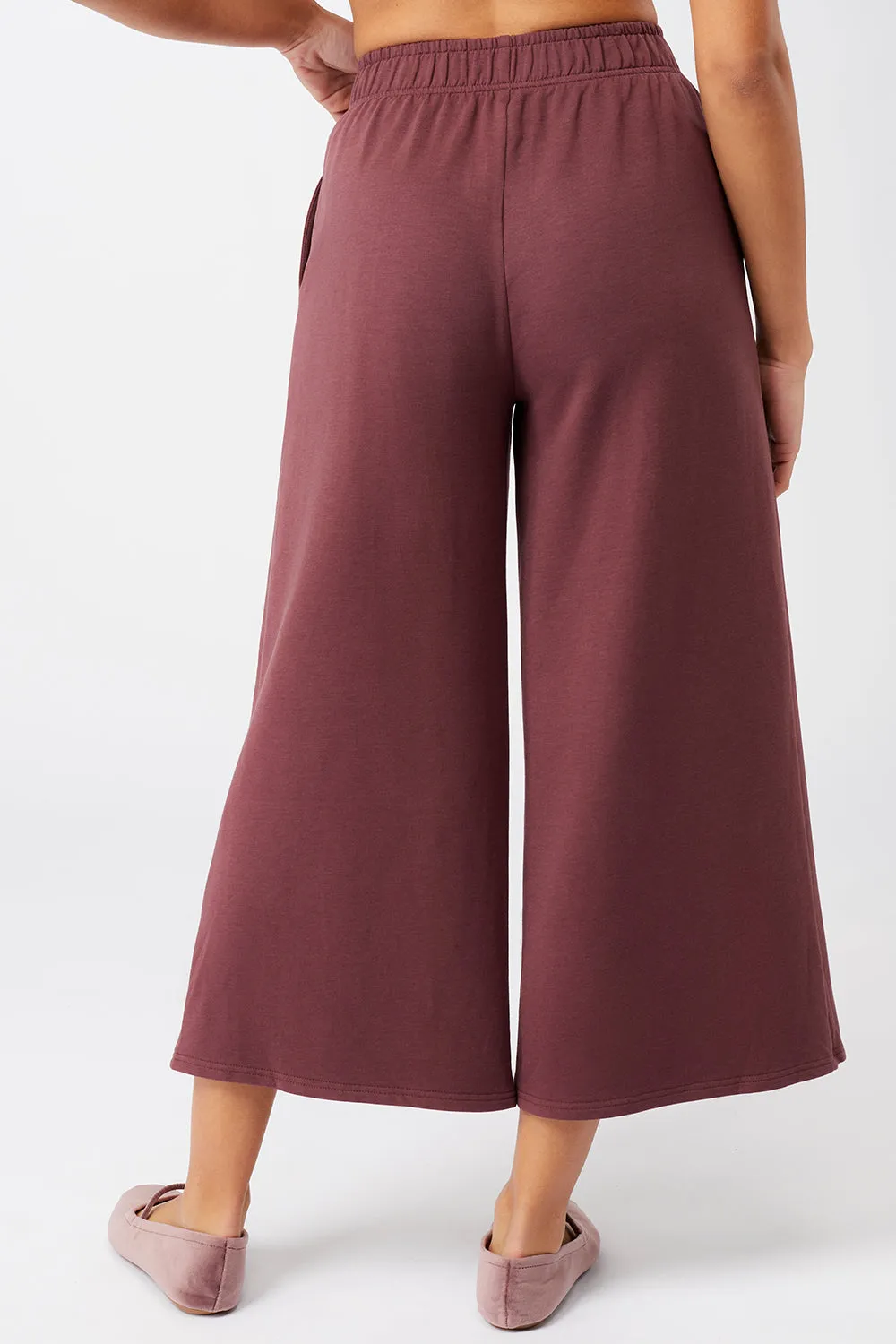 Wide Leg Cropped (Ruby)