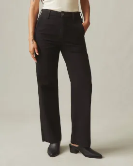 Wide Leg Pant - Black